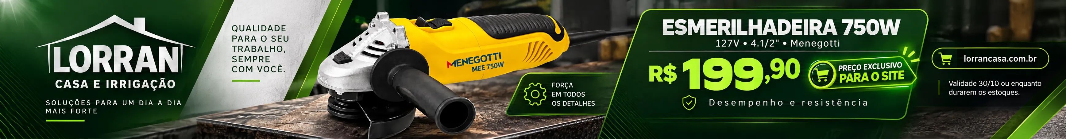 1º banner com ofertas e promoções