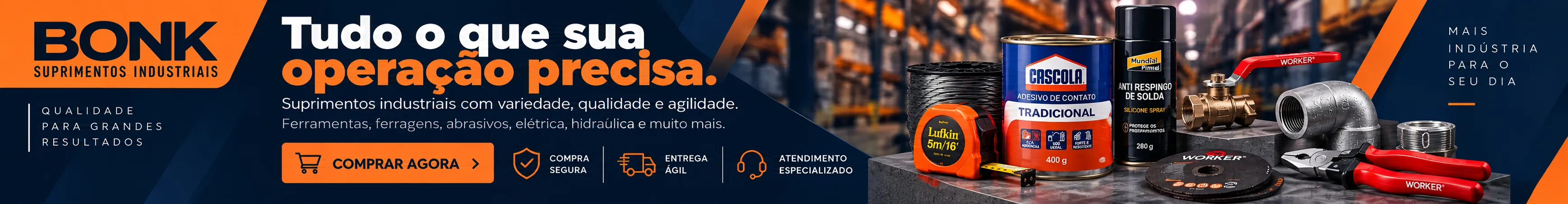 1º banner com ofertas e promoções