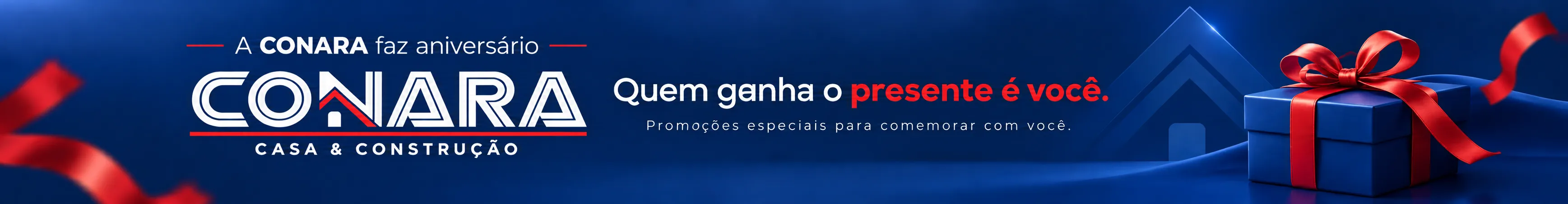 1º banner com ofertas e promoções