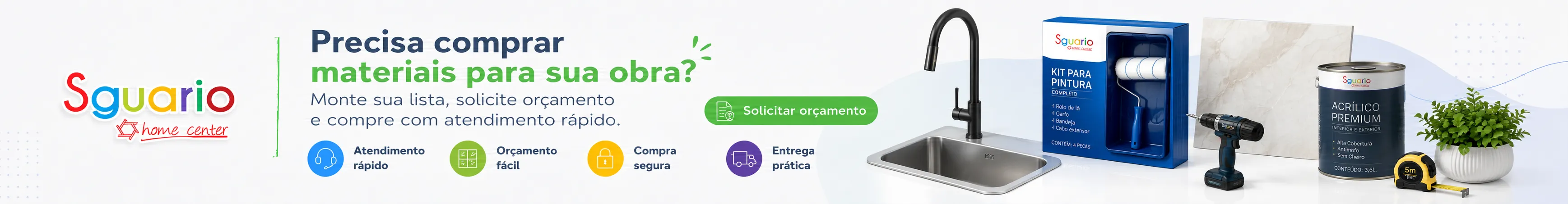 1º banner com ofertas e promoções
