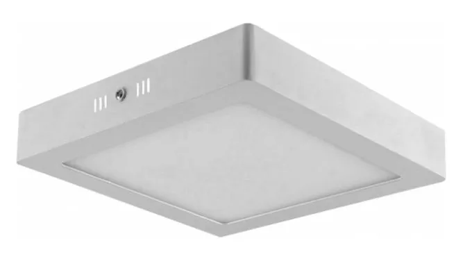 60047 - PLAFON SOBREPOR QUADRADO - 24W - 6500K - 1320LM BIVOLT EMBULED