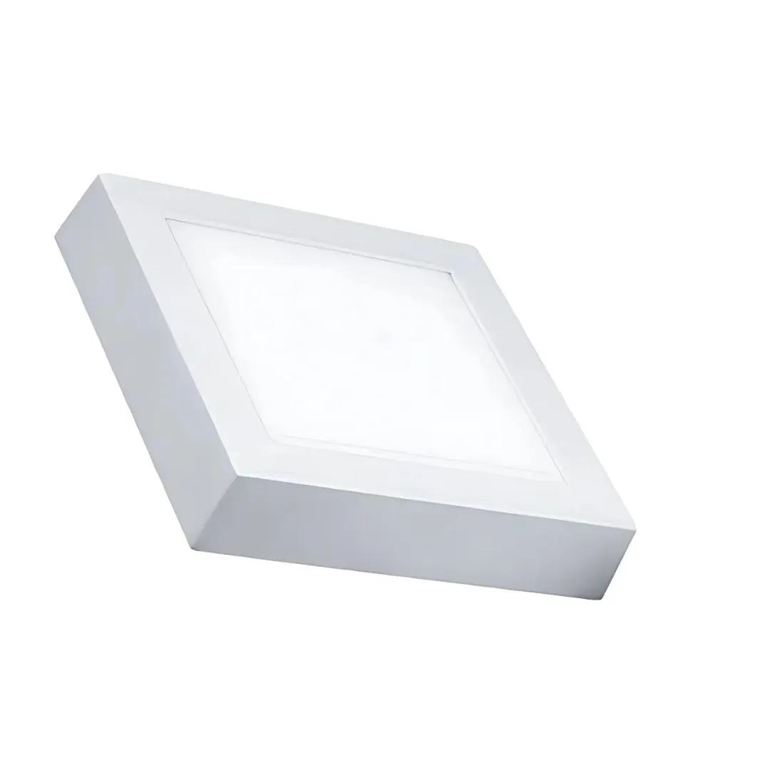 Foto 2 de PLAFON SOBREPOR QUAD BRANCA LED 12W AUTOVOLT 6500K 158X158 LUMANTI