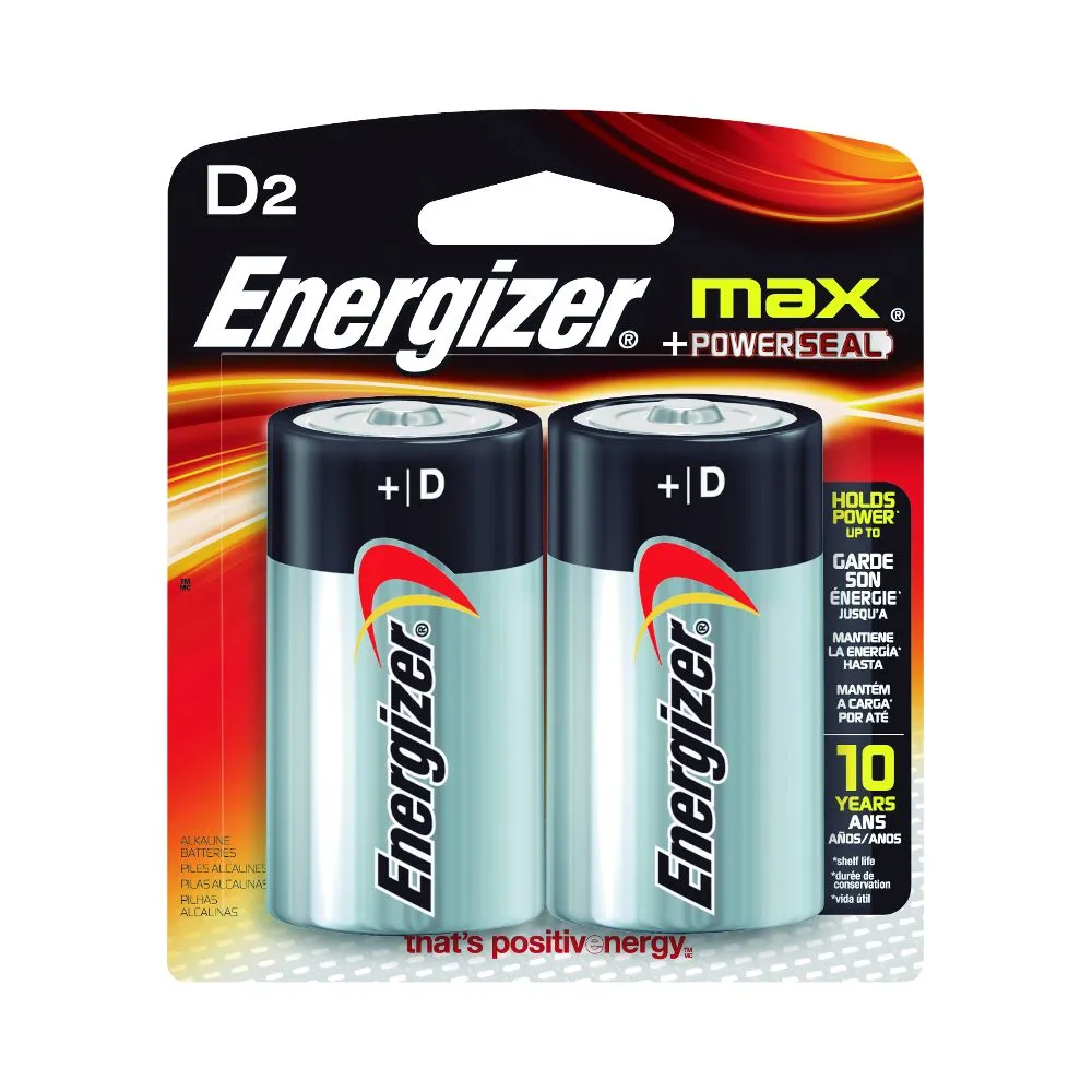 PILHA MAX-SM-GRANDE D2 ENERGIZER