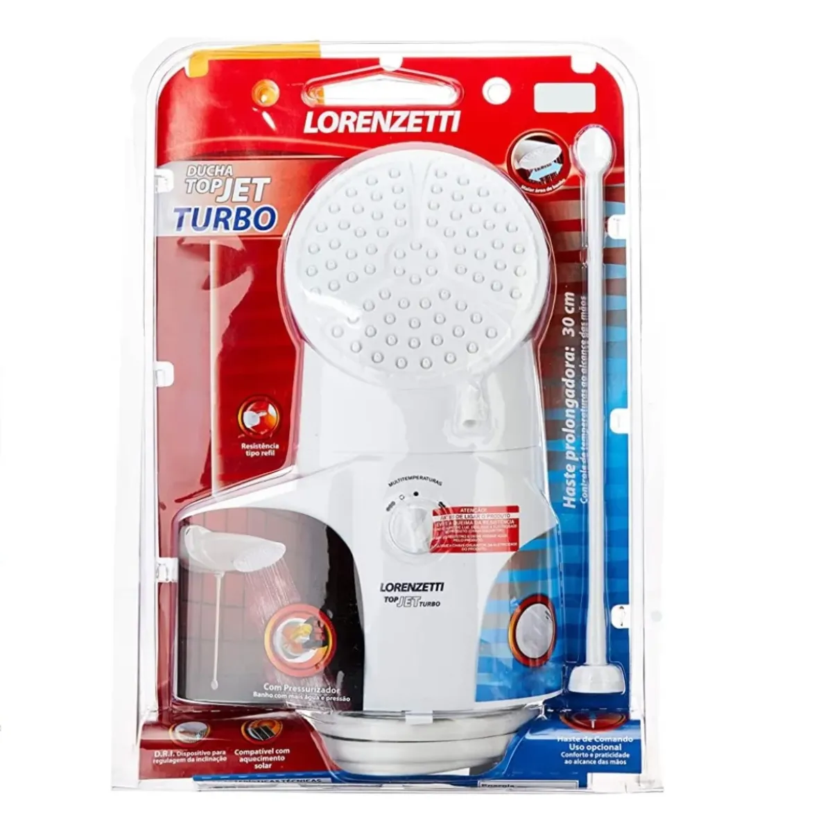 Foto 4 de DUCHA TOP JET TURBO ELETRON 127V/5500W LORENZETTI