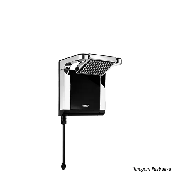 DUCHA ACQUA STAR BLK/CR 220V/7800W - 7540554 LORENZETTI