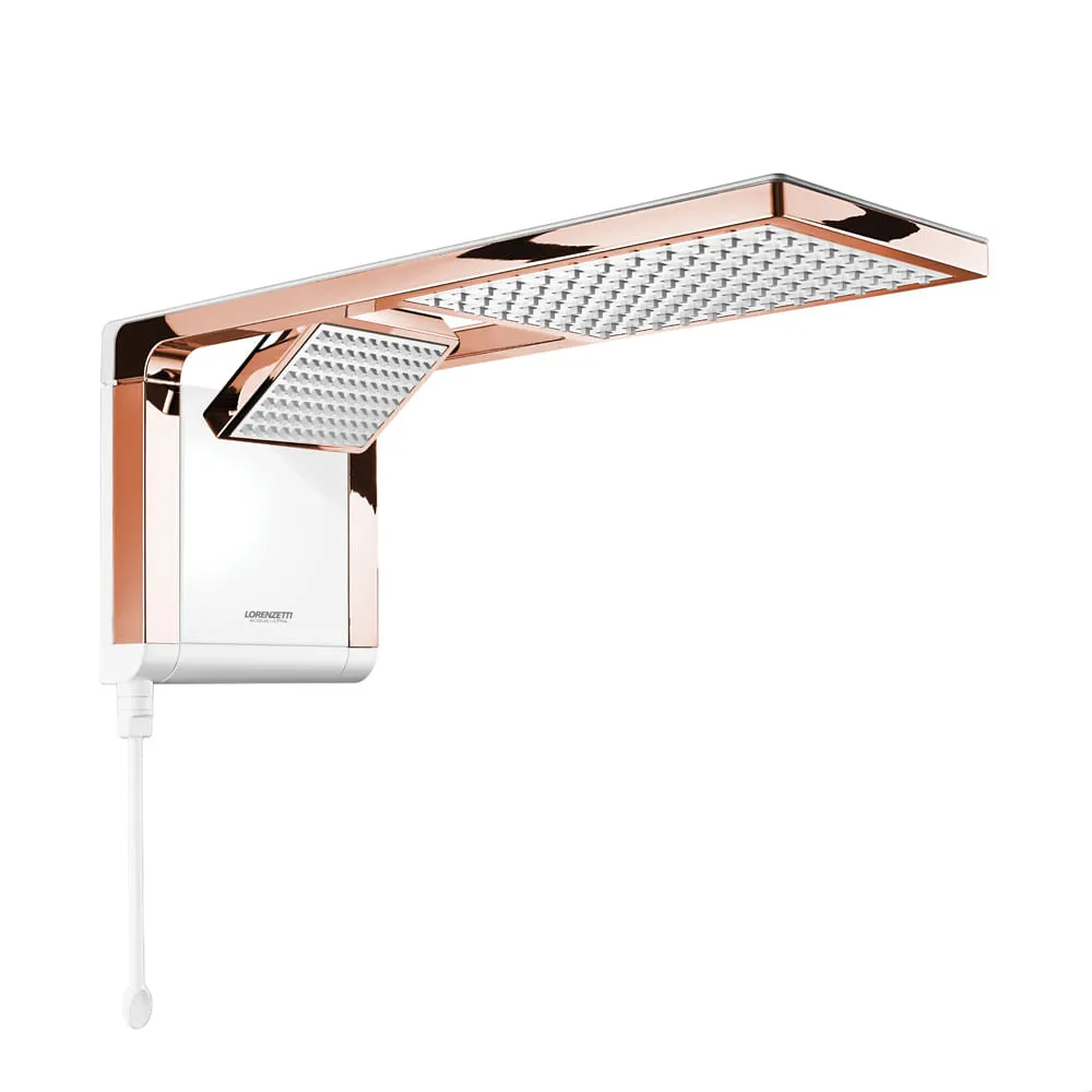 CHUVEIRO ACQUA DUO BRANCO/ROSE GOLD 127V/5500W - 7510126