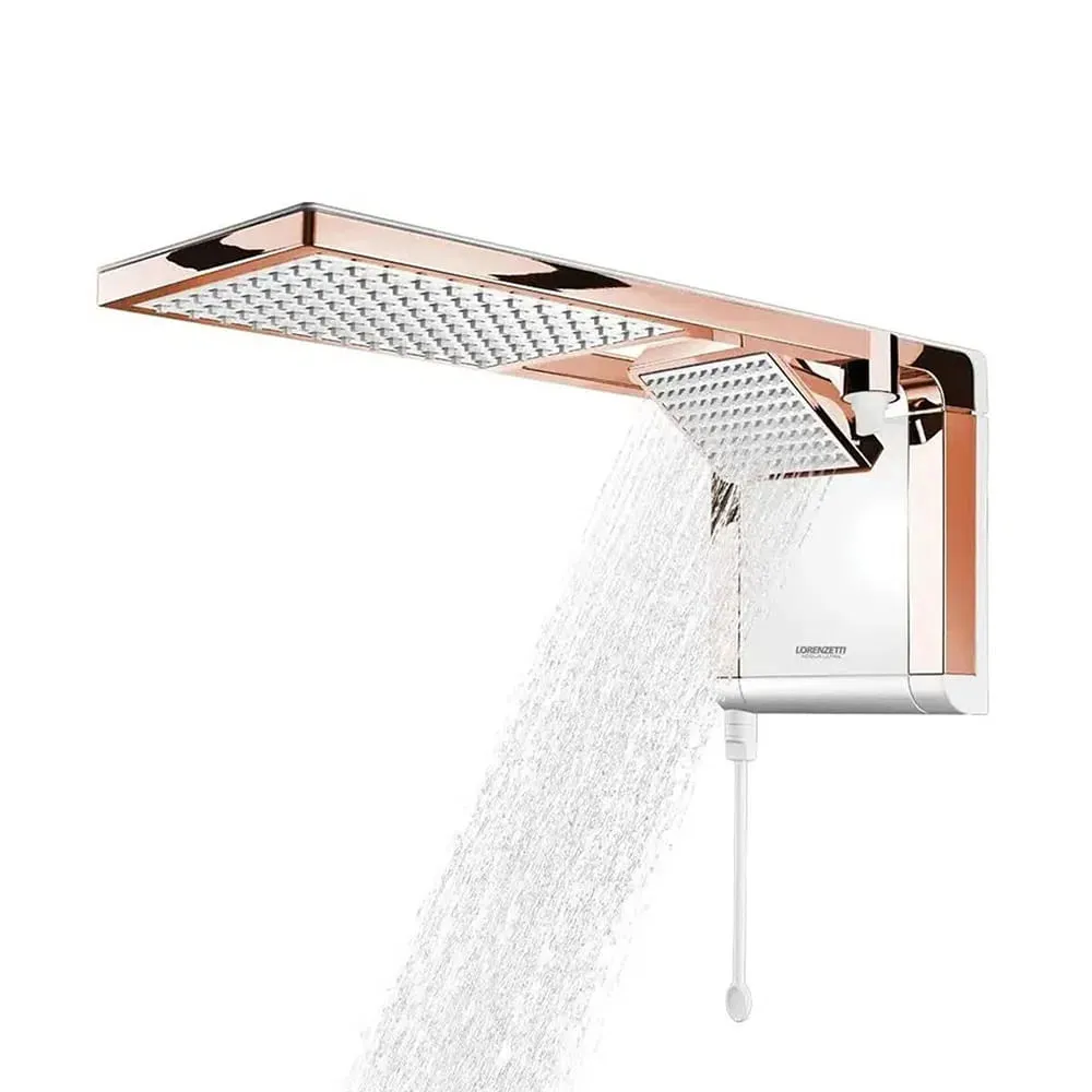 Foto 2 de CHUVEIRO ACQUA DUO BRANCO/ROSE GOLD 127V/5500W - 7510126