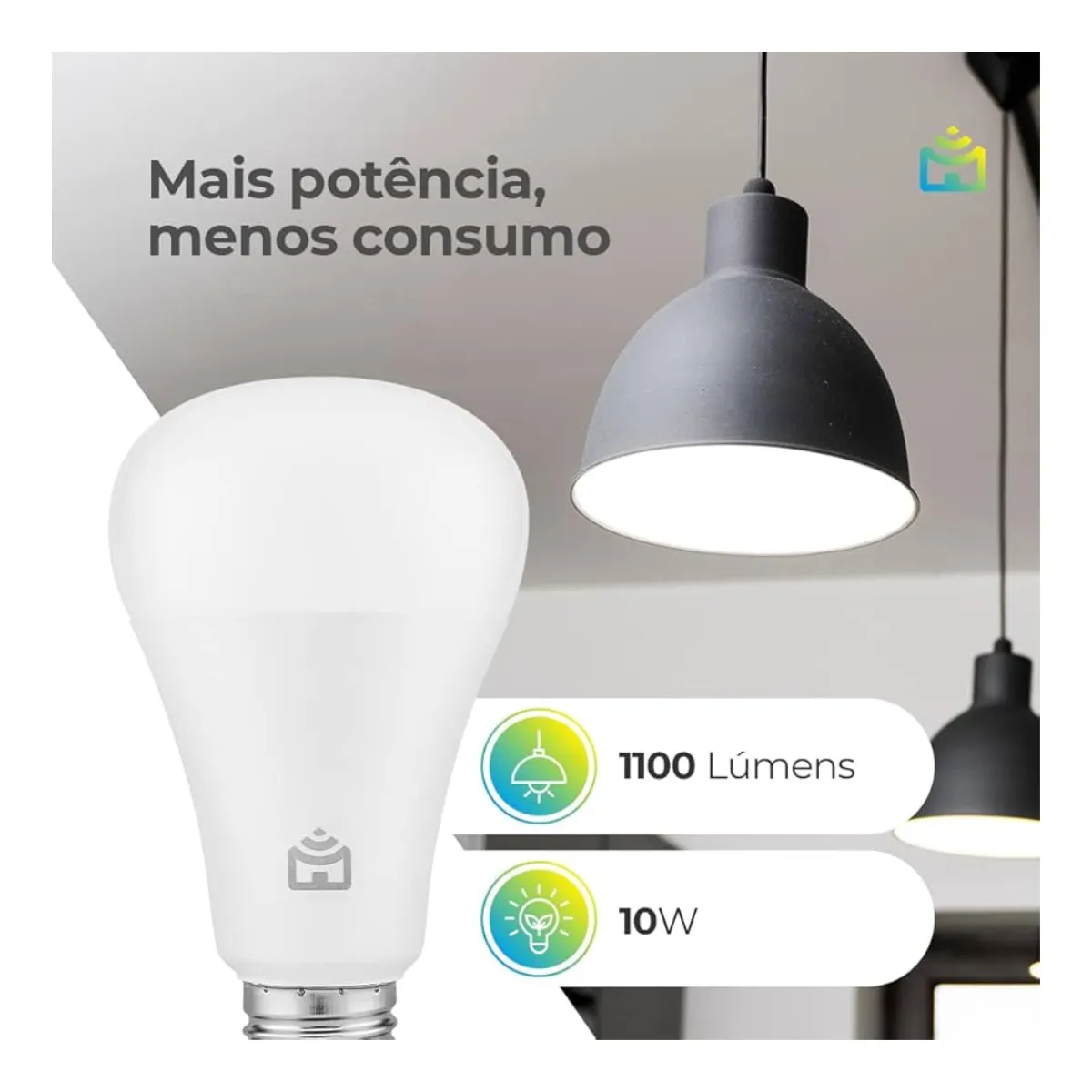 Foto 3 de SMART LAMPADA RGB MAIS 10W WI-FI POSITIVO