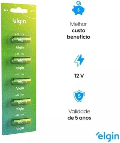 BATERIA ALCALINA A23 ELGIN