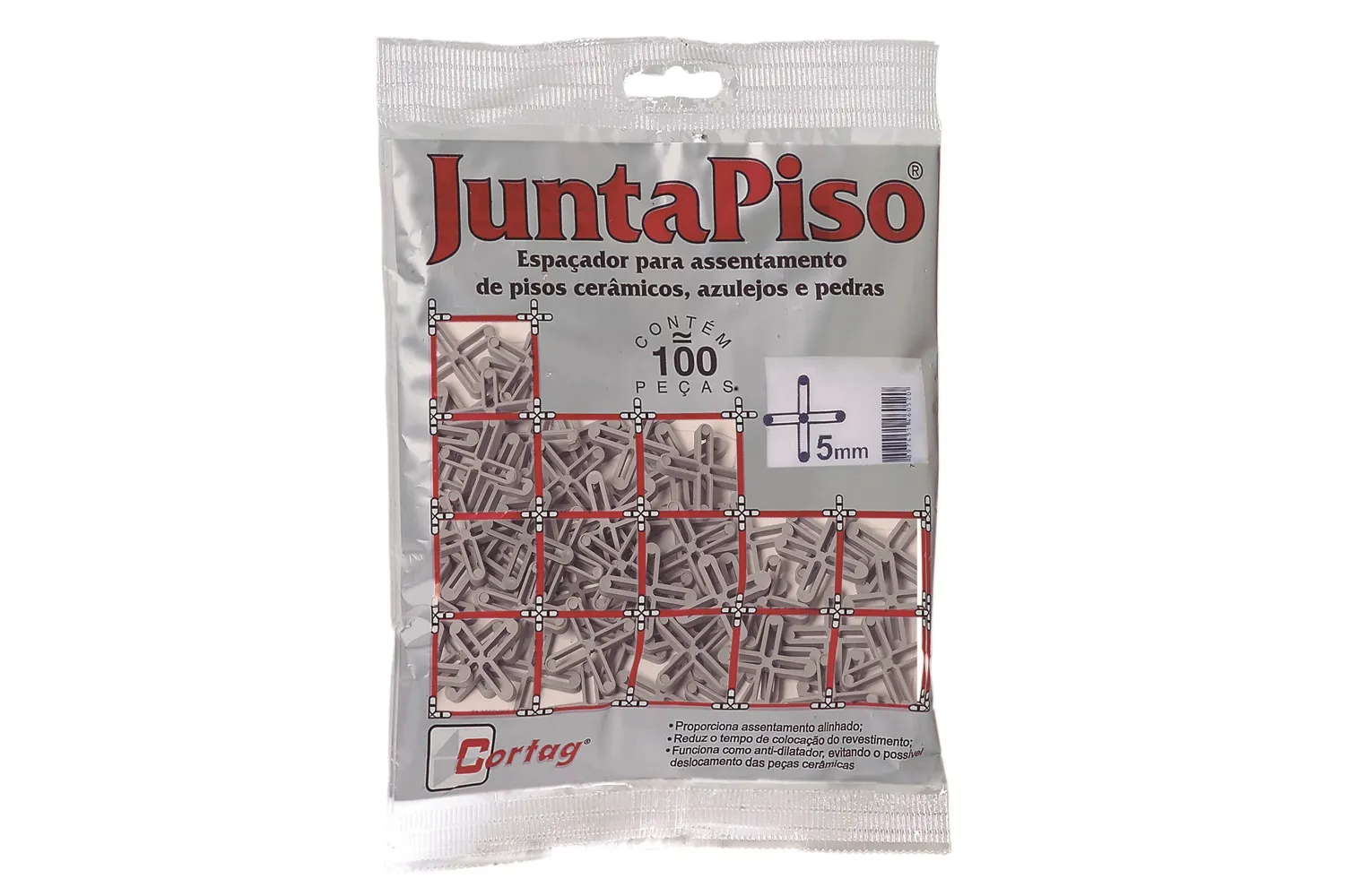 60520 - ESPAÇADOR JUNTA PISO 5 MM CORTAG