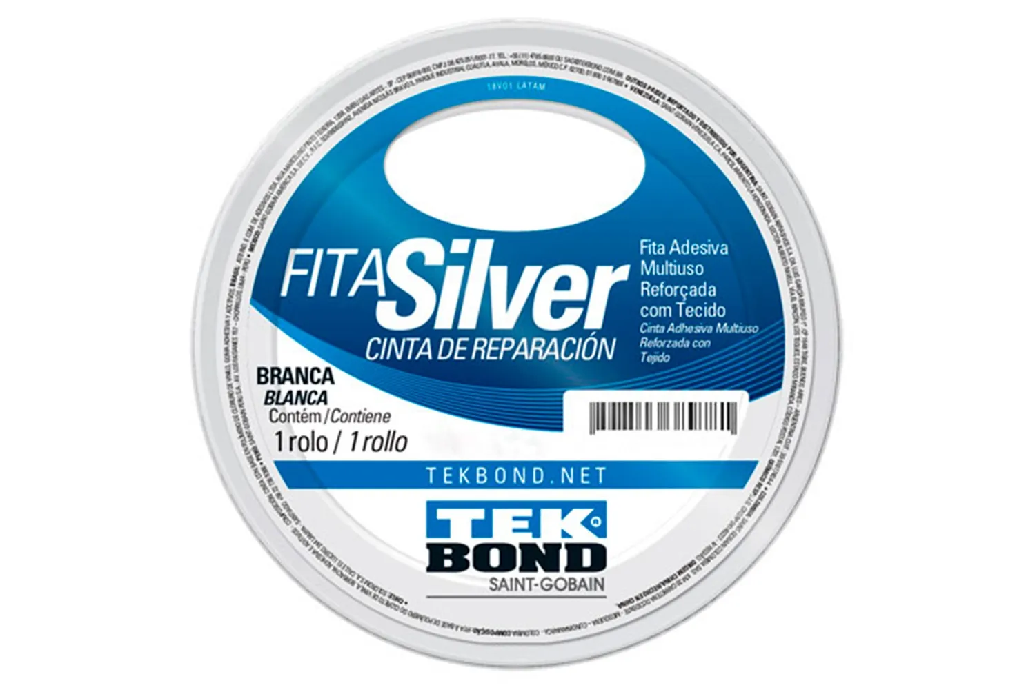FITA SILVER BRANCA 48MMX5M TEKBOND