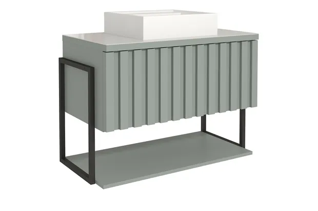 ARMARIO FRISE 80 MDF BP METALON PISTACHE MGM