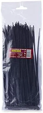 ABRACADEIRA NYLON 3,6MM X 300MM 100PC PR FORCELINE