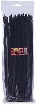 ABRACADEIRA NYLON 4,8MM X 400MM 100PC PR FORCELINE