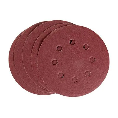 DISCO LIXA VELCRO PERFURADO P 220 125MM 5 PCS-MTX