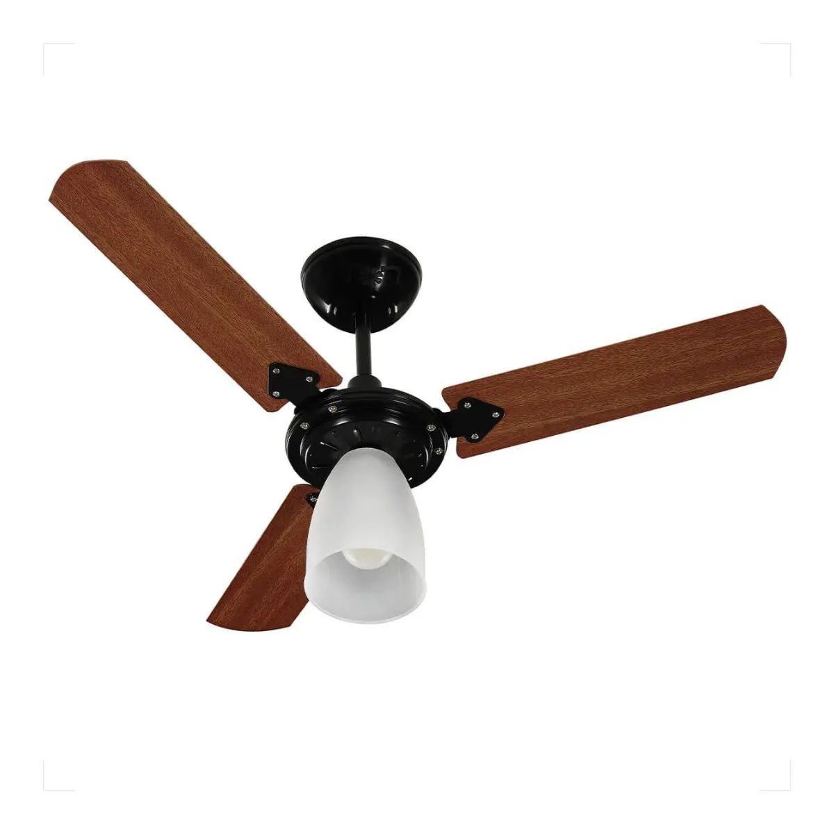 VENTILADOR TETO MARBELA CVM PRETO, PAS VERNIZ 127V TRON