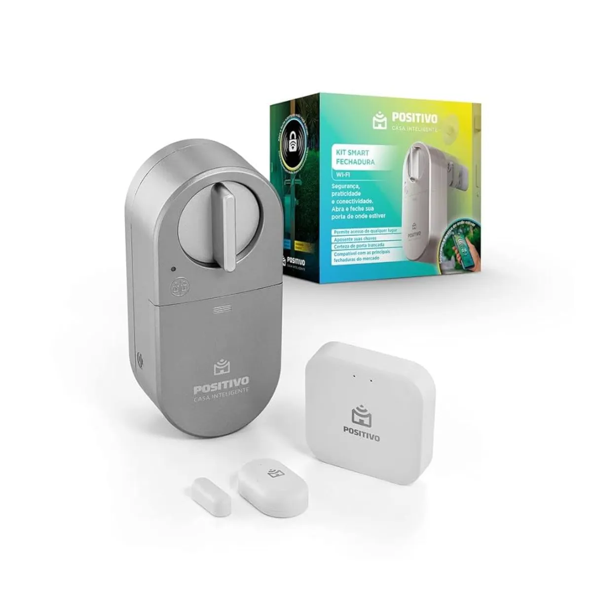 Foto 4 de KIT SMART FECHADURA WI-FI POSITIVO