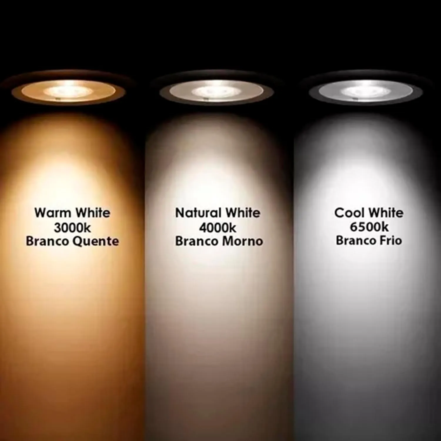 Foto 3 de LAMPADA DICROICA LED GU10 4,8W 6500K 36º MR16 AUTOVOLT - LUMANTI