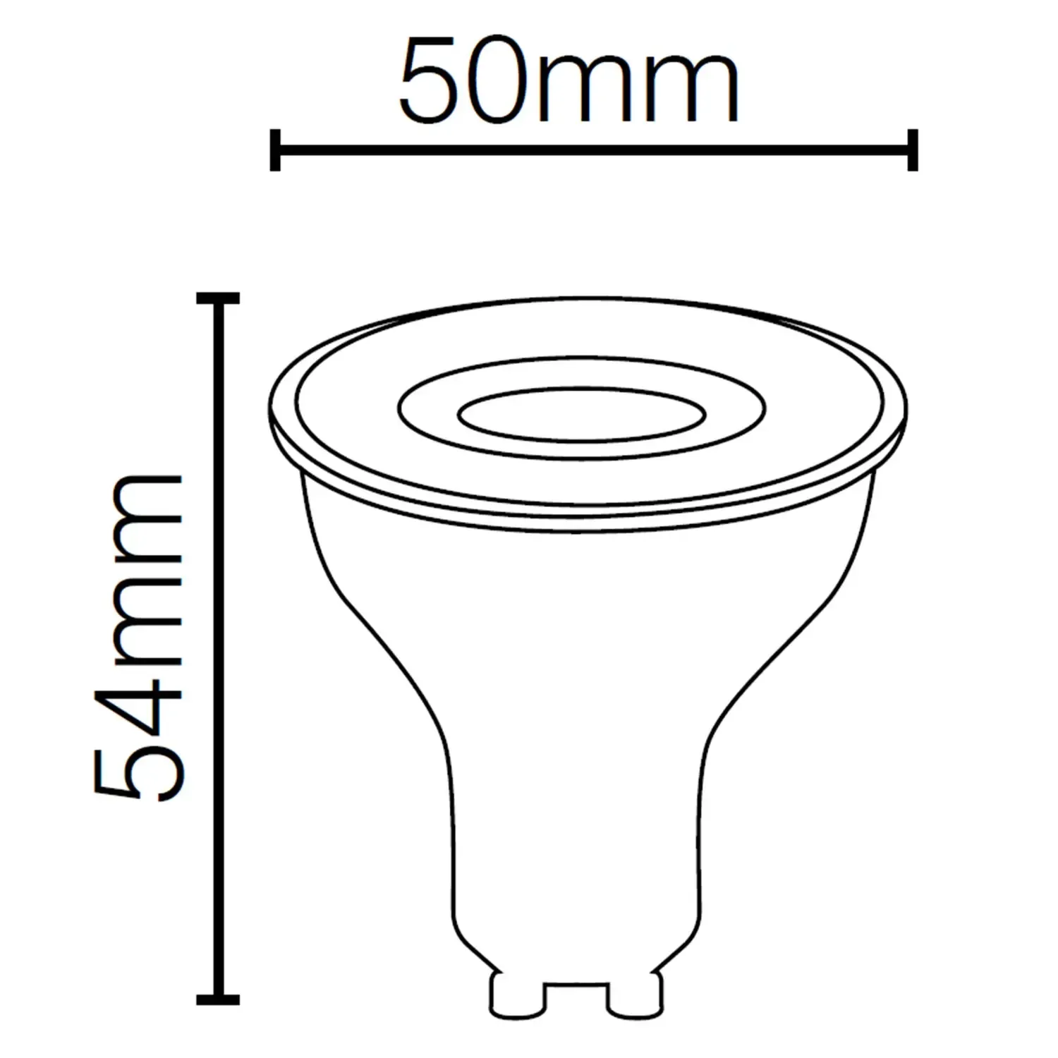 Foto 2 de LAMPADA DICROICA LED GU10 4,8W 4000K 36° MR16 AUTOVOLT