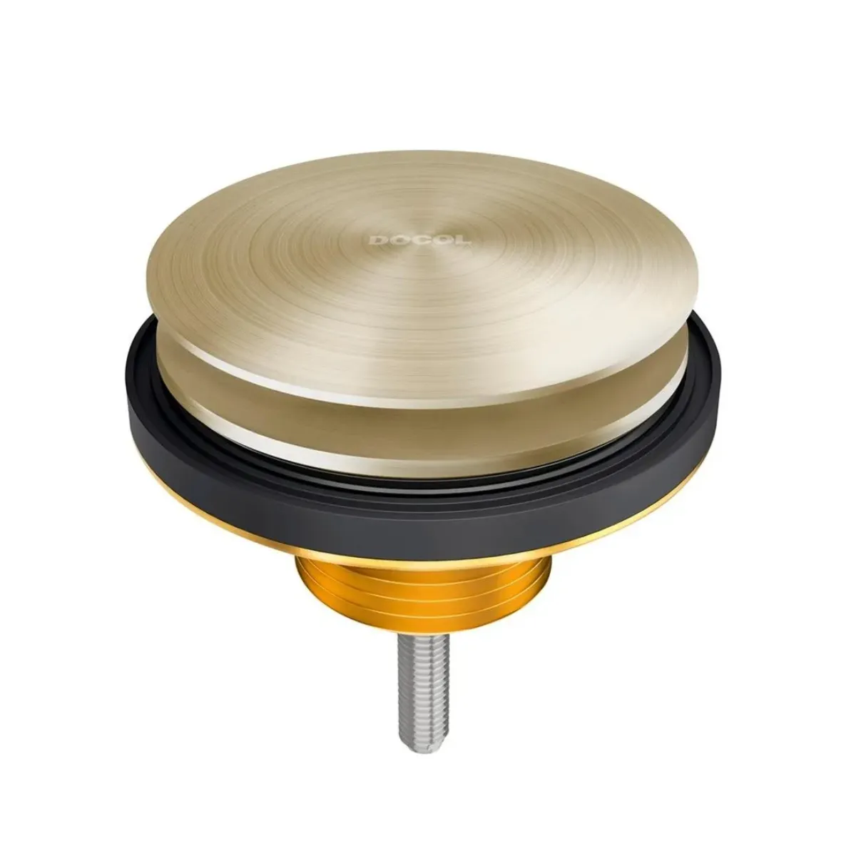 VALVULA SAIDA D'AGUA OCULTA 7/8 OURO ESC DOCOL