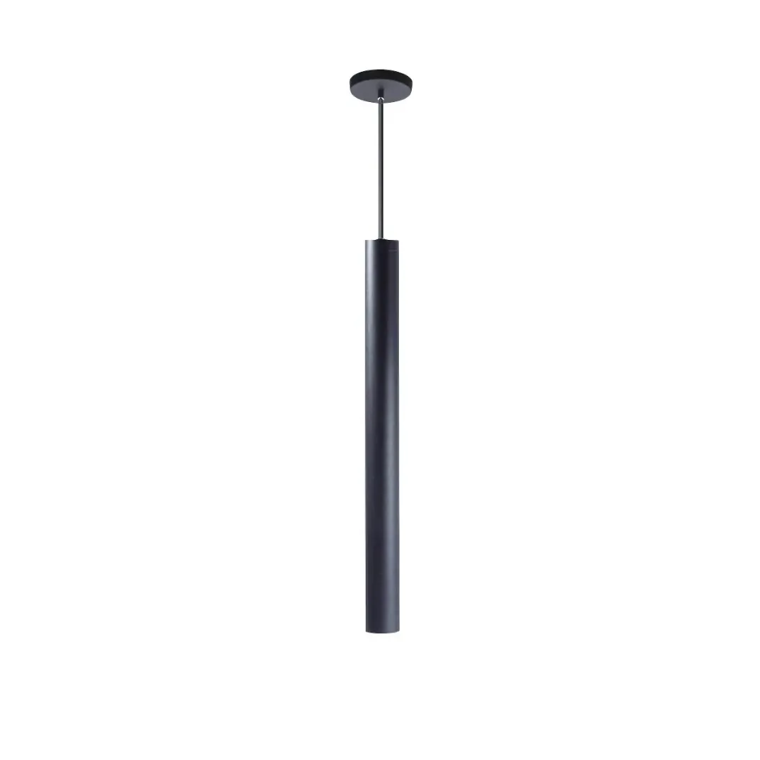PENDENTE TUBO REDONDO 1X MINI DICROIC. MR 10 REAL